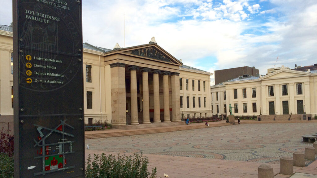 University of Oslo, image copyright Wolfmann - wikipedia