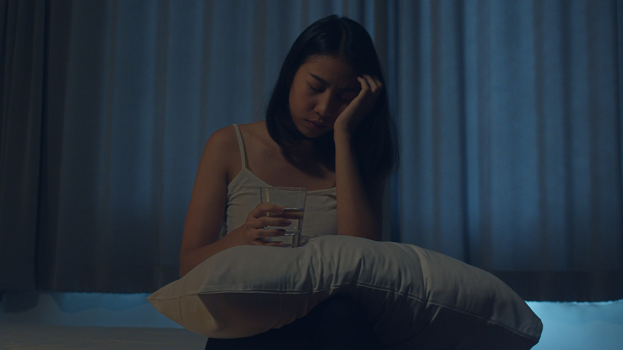 teenage girl sleep with issues